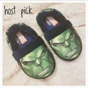 kids hulk slippers